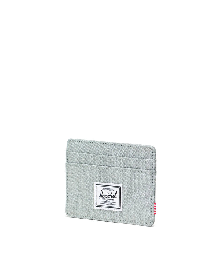Charlie Cardholder Wallet in Iceberg Green Crosshatch