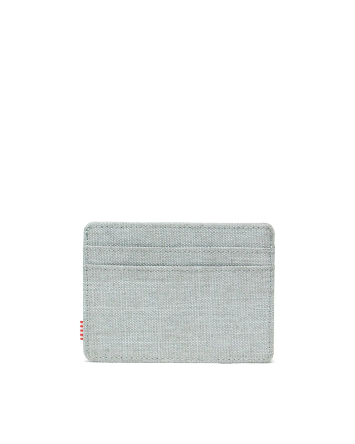 Charlie Cardholder Wallet in Iceberg Green Crosshatch