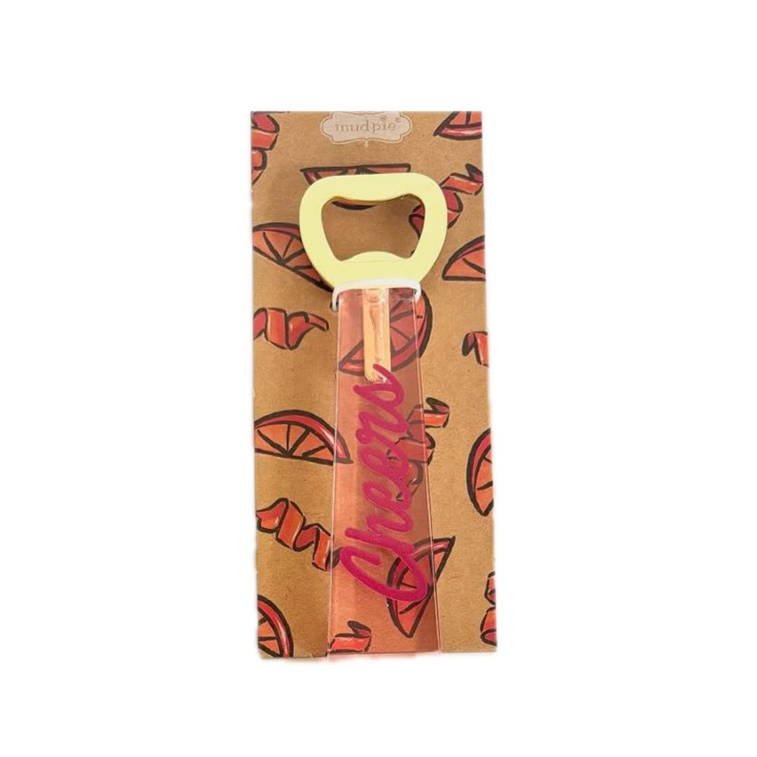 Cheers Acrylic Bottle Opener