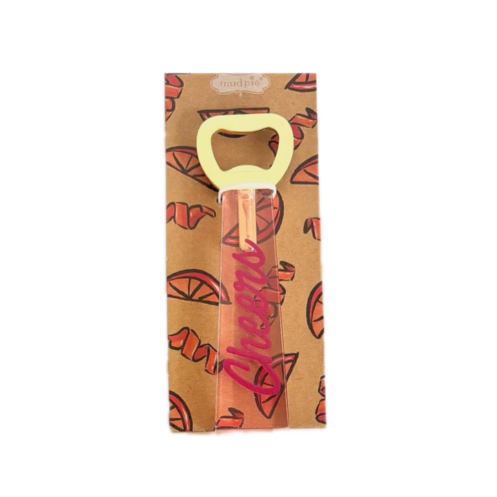 Cheers Acrylic Bottle Opener