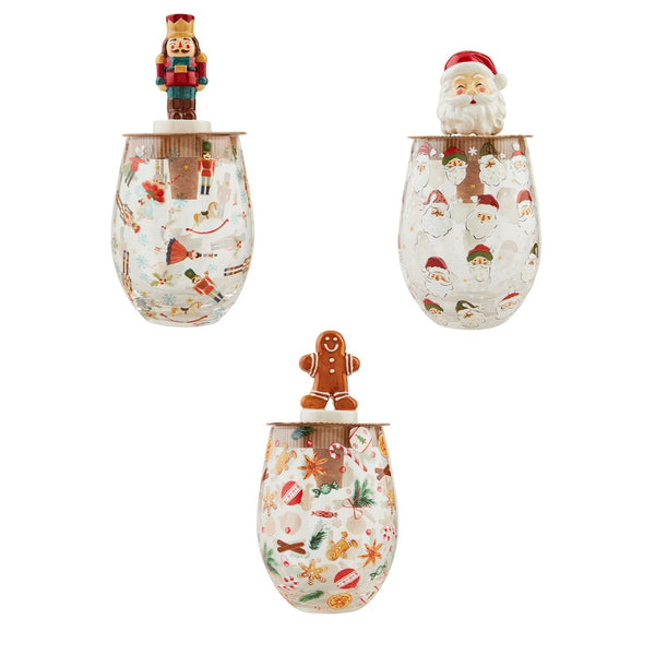 Christmas Wine Glass Set Madison's Niche 