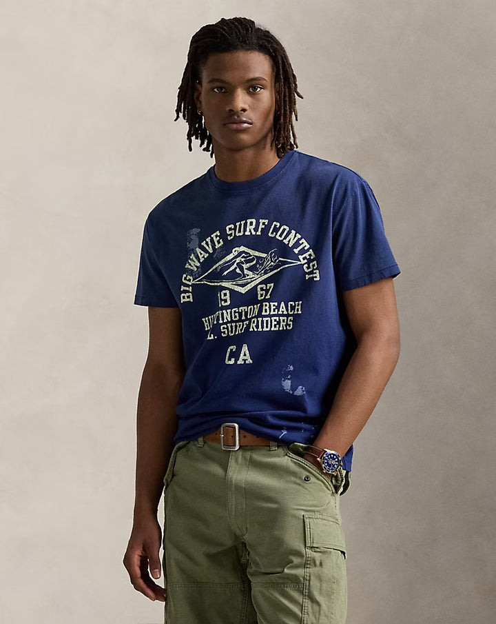 Classic Fit Jersey Graphic T-Shirt
