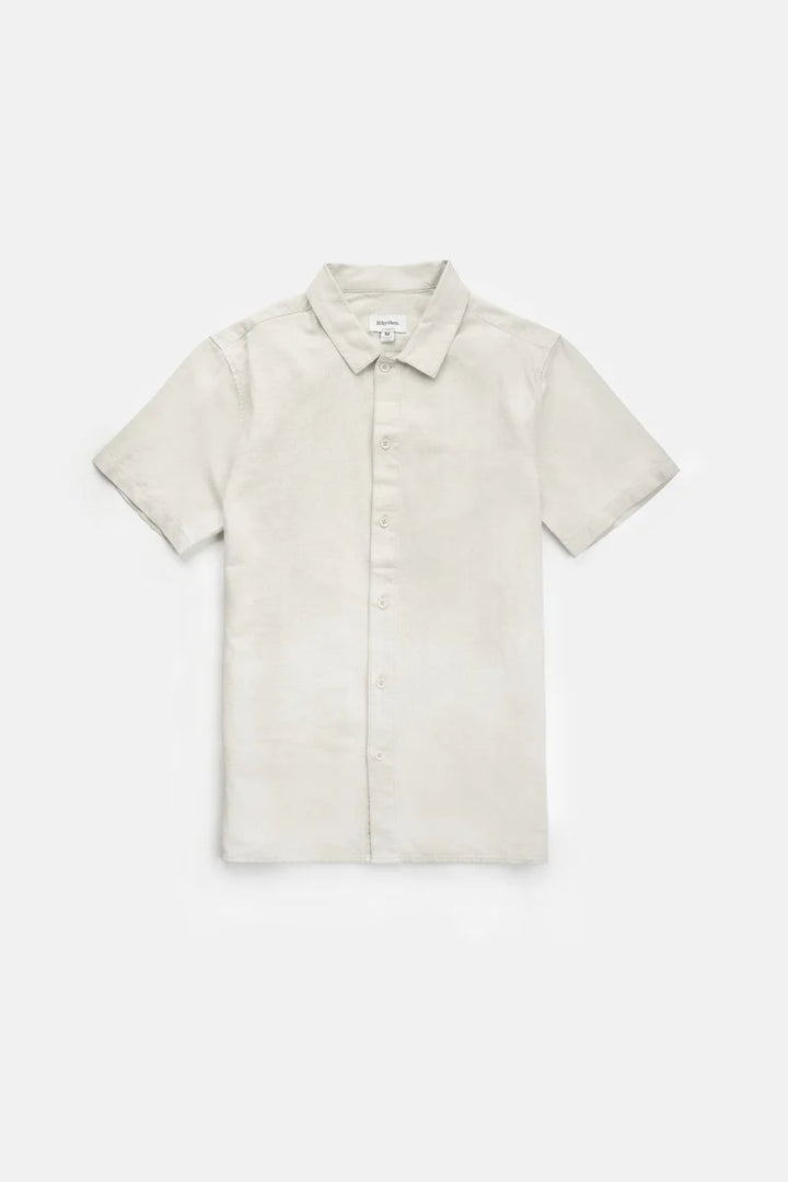 Classic Linen Shirt in Sand