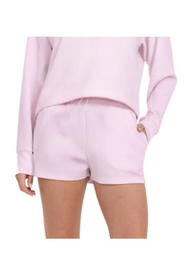 Cloud Fleece Short in Pink Madison's Niche 