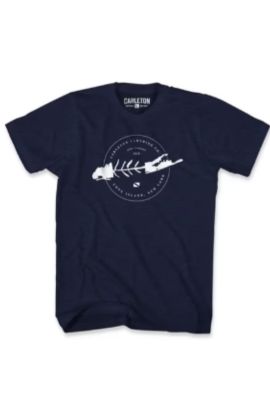 Carleton Circle LI Fish in Navy Madison's Niche 