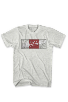 LI Rectangle Map Short Sleeve Crew Madison's Niche 