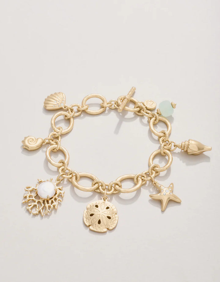 Coastal Dreams Charm Toggle Bracelet
