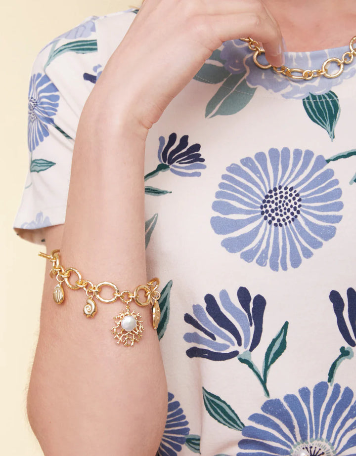 Coastal Dreams Charm Toggle Bracelet