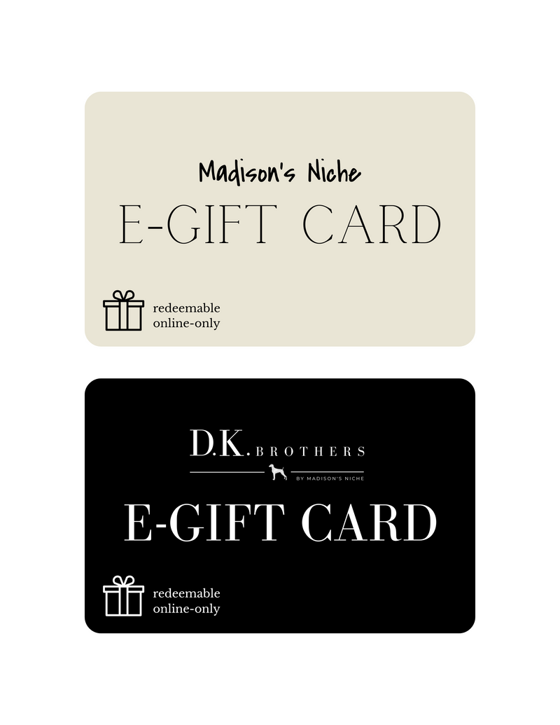 E-Gift Card - Madison's Niche 