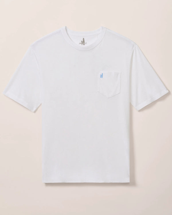 Dale 2.0 Pocket T-Shirt in White Madison's Niche 