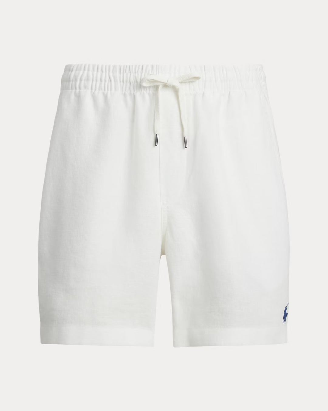 Deckwash White Polo Prepster Linen Short