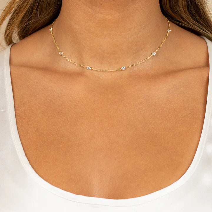 Diamond By The Yard Choker