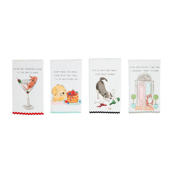 Dog Ric Rac Towel Madison's Niche 