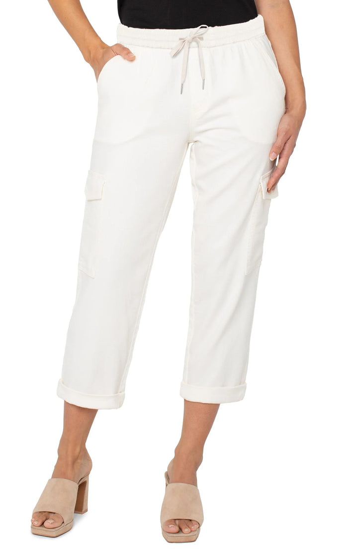 Drawstring Rascal Cargo Pocket in Whipped Cream
