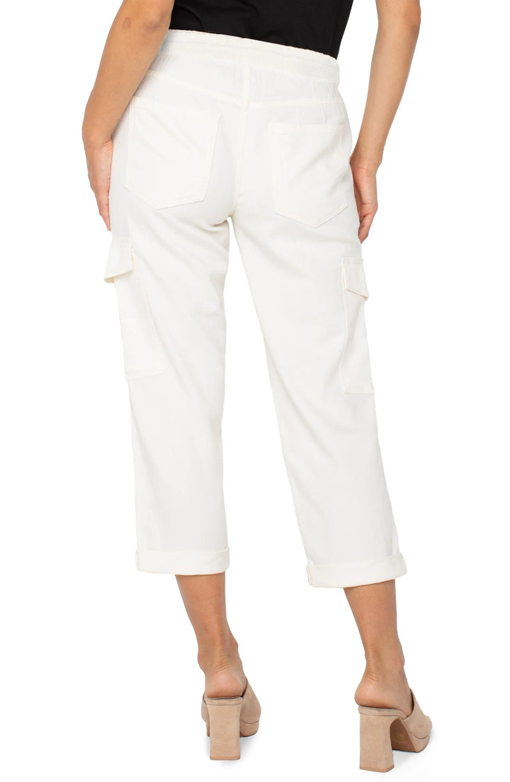 Drawstring Rascal Cargo Pocket in Whipped Cream