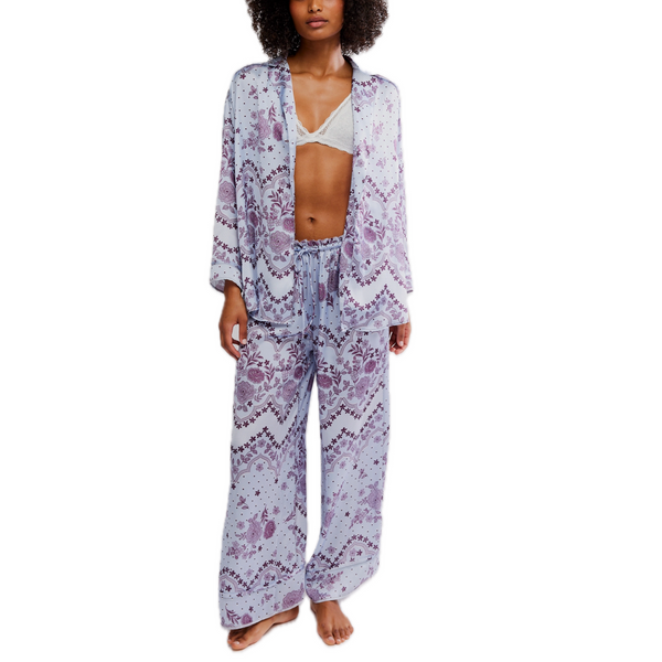 Dreamy Days Pajama Set in Ice Madison's Niche 