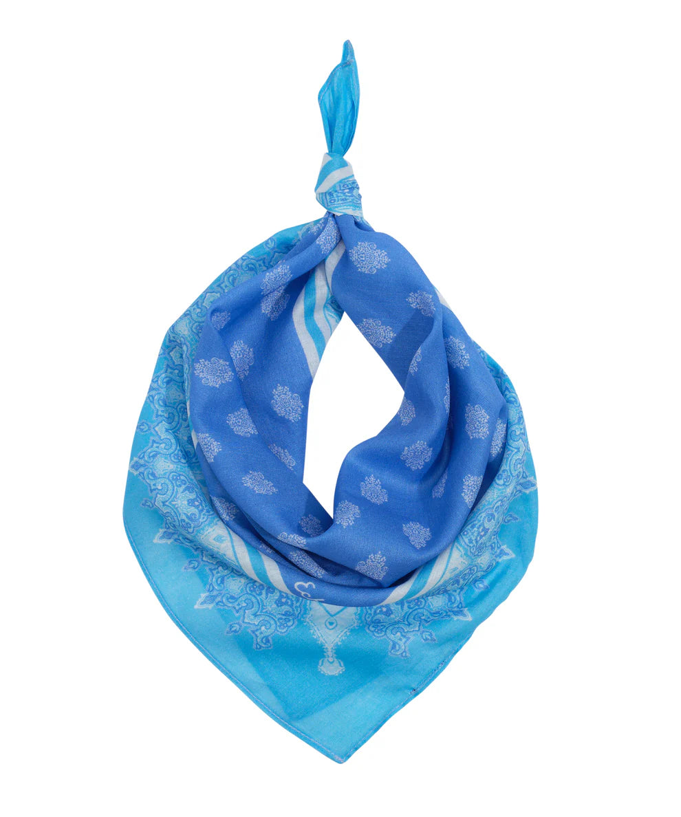 Athena Bandana in Blue - Madison's Niche 