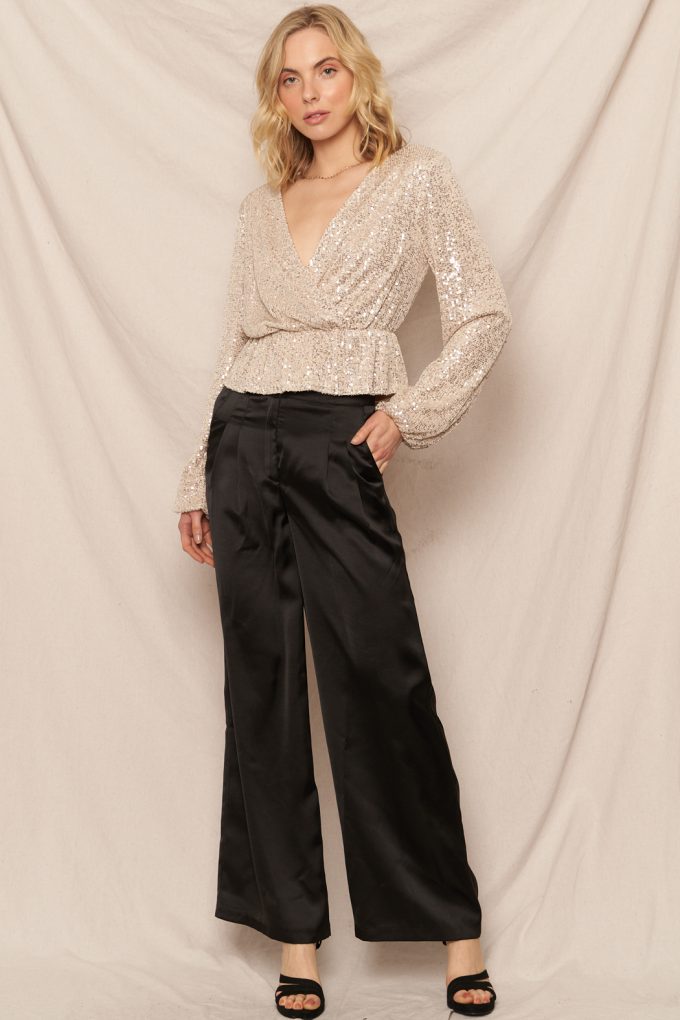 Sophie Blouse in Silver