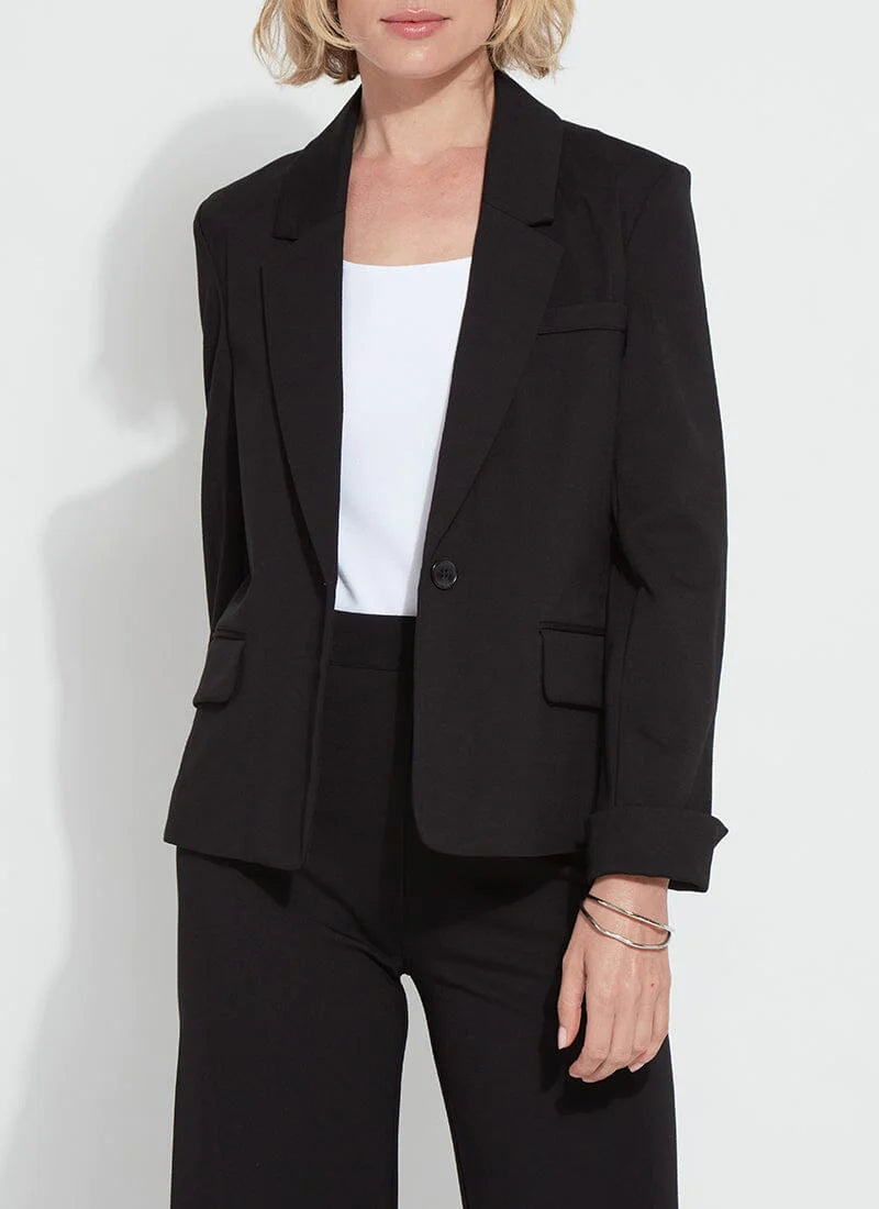 Raya Blazer in Black - Madison's Niche 