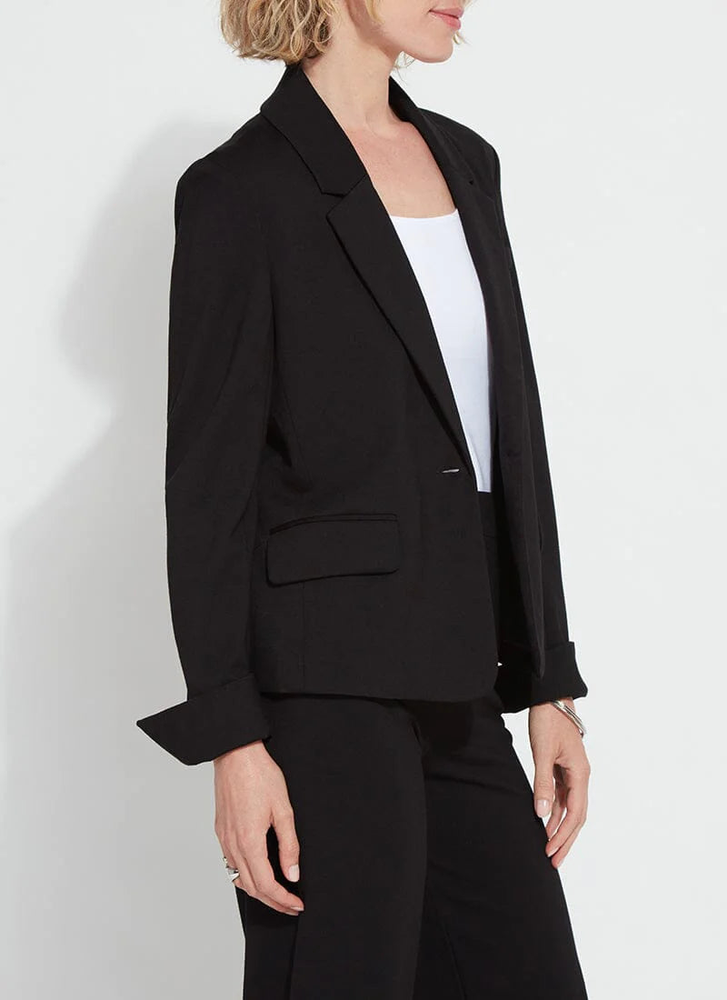 Raya Blazer in Black - Madison's Niche 