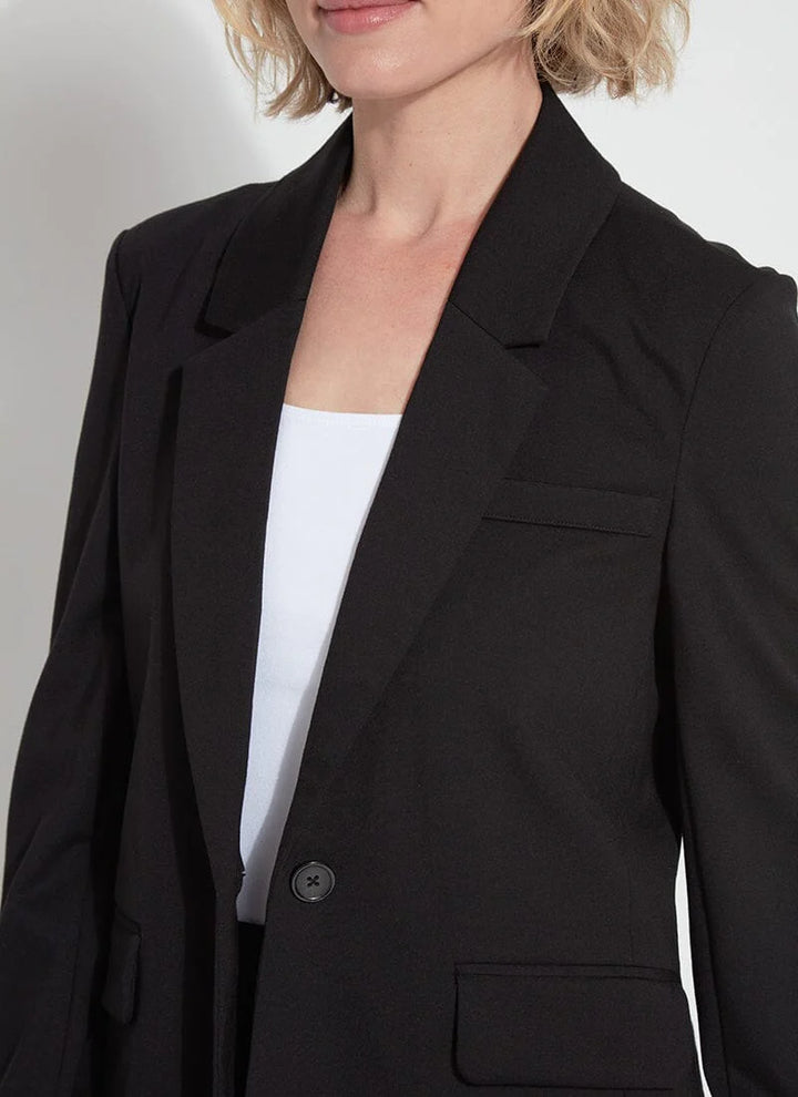 Raya Blazer in Black - Madison's Niche 