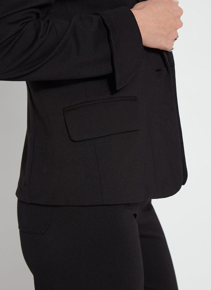 Raya Blazer in Black - Madison's Niche 