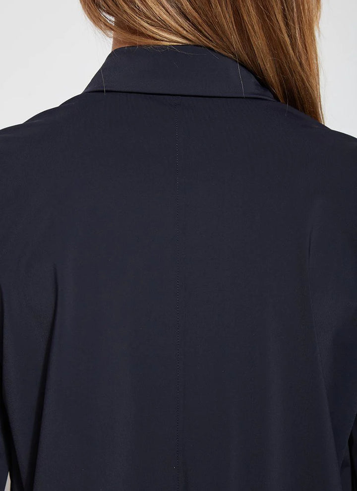 Connie Slim Button Down in Navy - Madison's Niche 