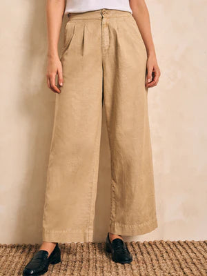 Cotton Canvas Trouser - Madison's Niche 