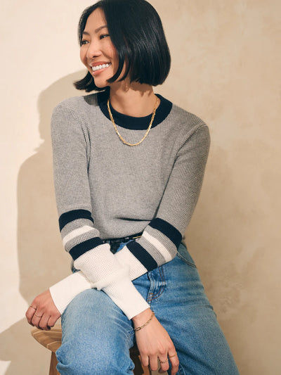 Throwback Crew Sweater - Madison's Niche 
