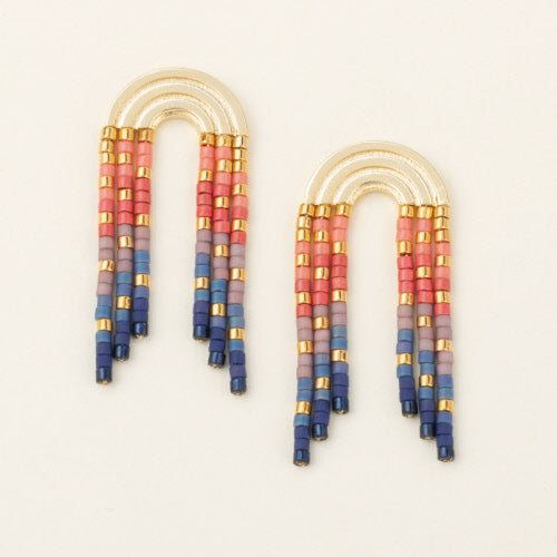 Fringe Earrings in Multi Madison's Niche 