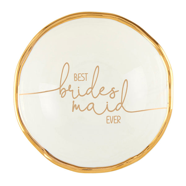 "Bridesmaid" Jewelry Dish Madison's Niche 