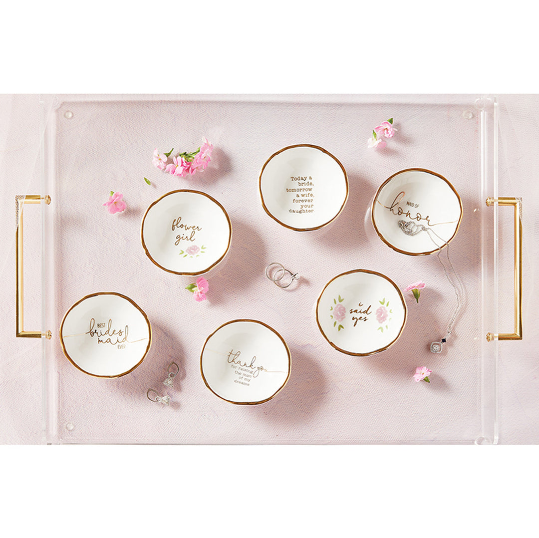 "Flower Girl" Jewelry Dish