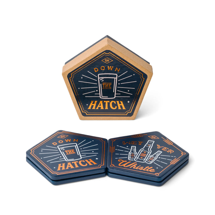 Set of 4 Beer Coasters