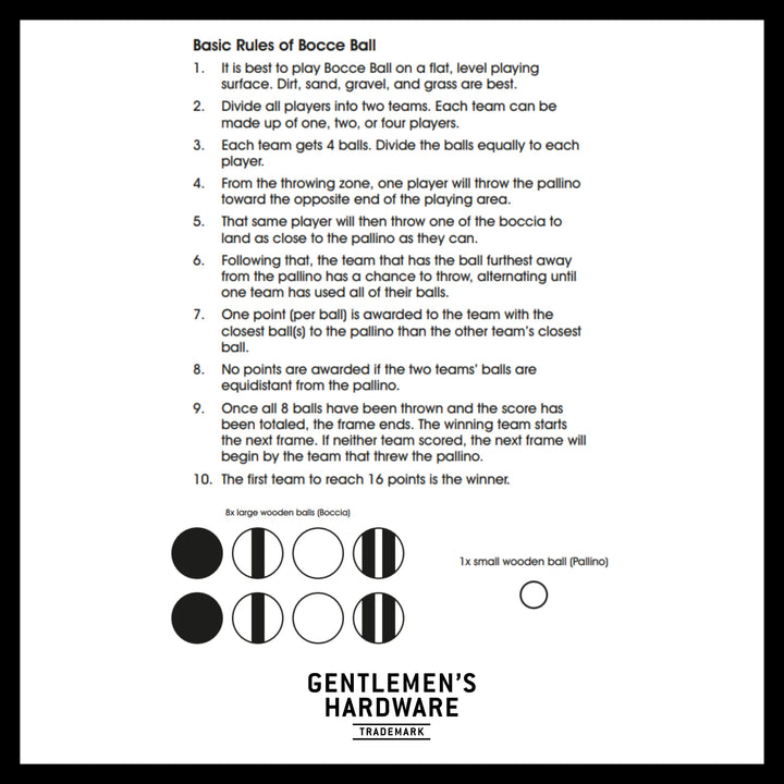 Bocce Ball - Madison's Niche 