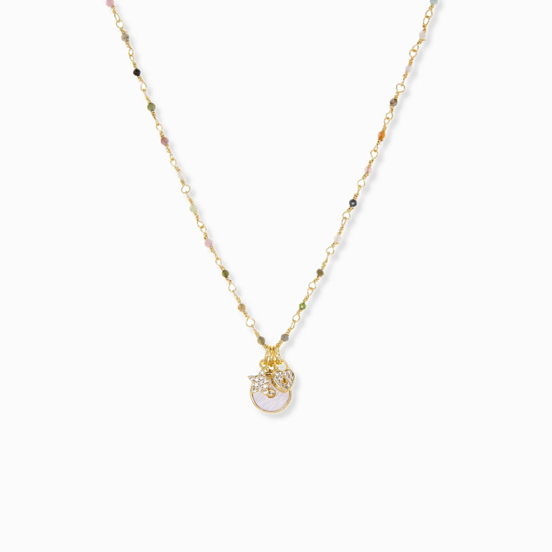 Delicate Chain Charm Necklace