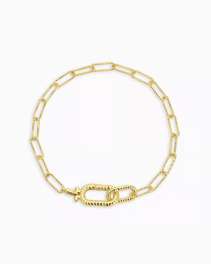 Gold Crew Link Bracelet