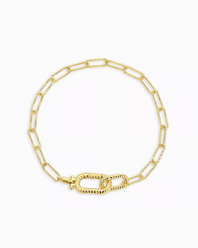 Gold Crew Link Bracelet