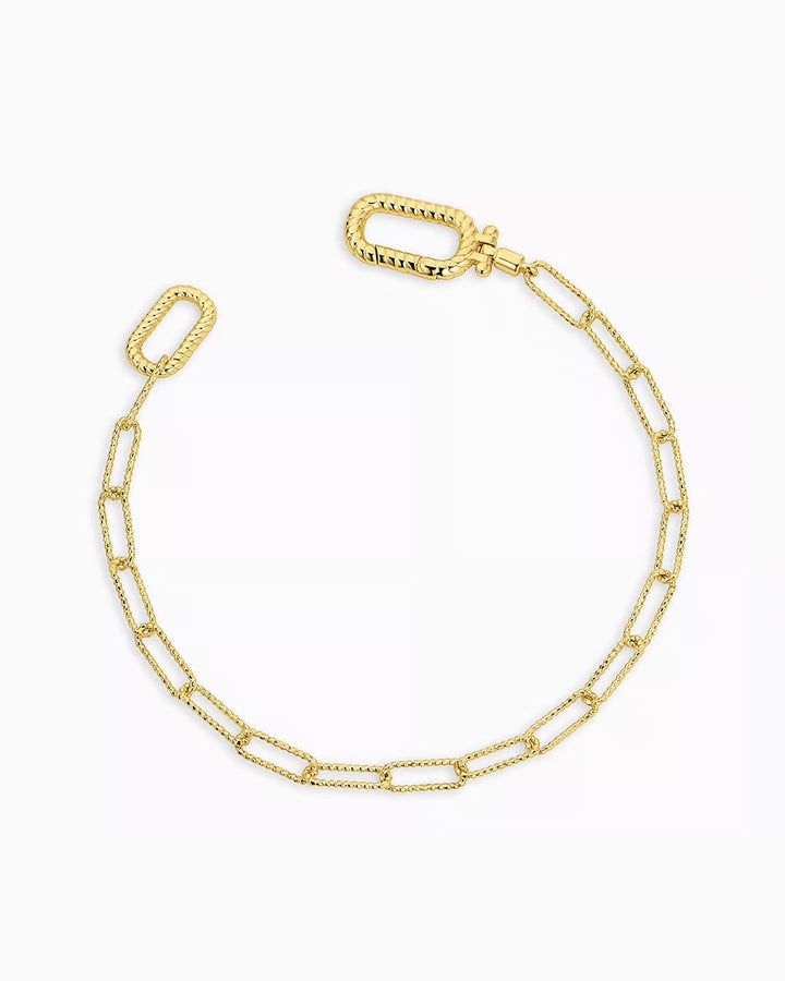 Gold Crew Link Bracelet