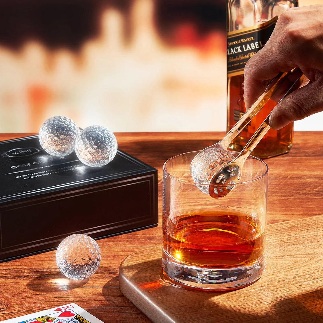 Golf Ball Whiskey Coolers