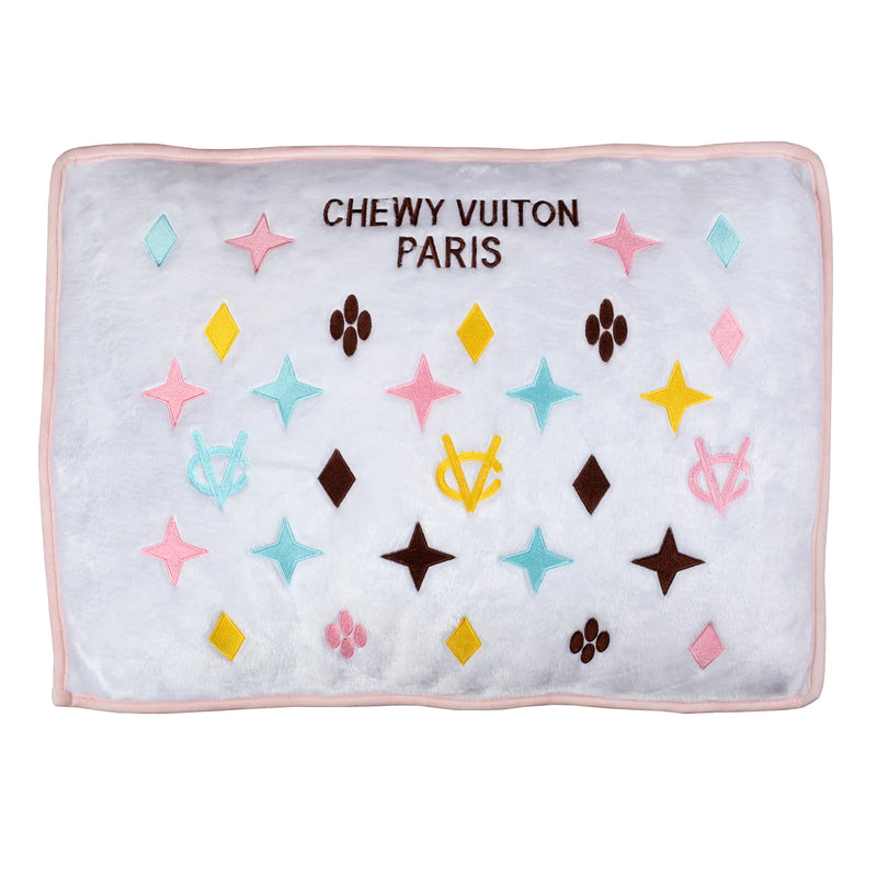 White Chewy Vuiton Bed - Madison's Niche 