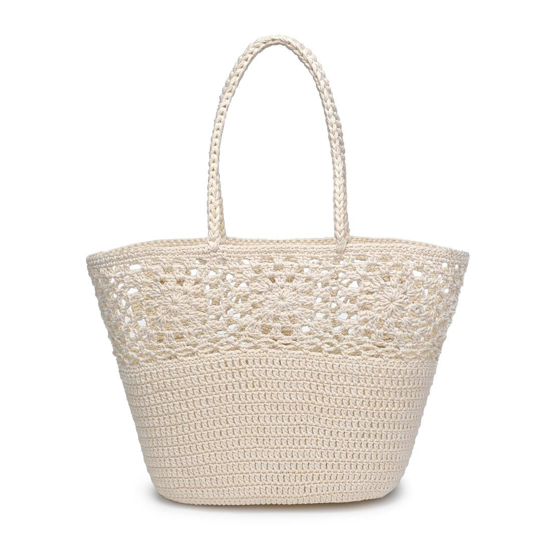 Hampton Tote in Ivory