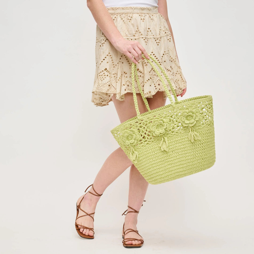 Hampton Tote in Pistachio