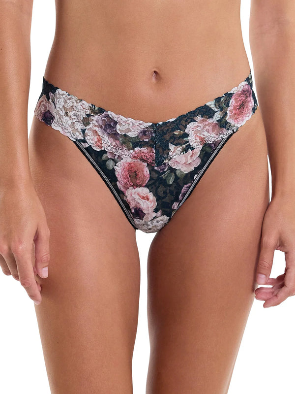 Printed Signature Lace Original Thong Madison's Niche 