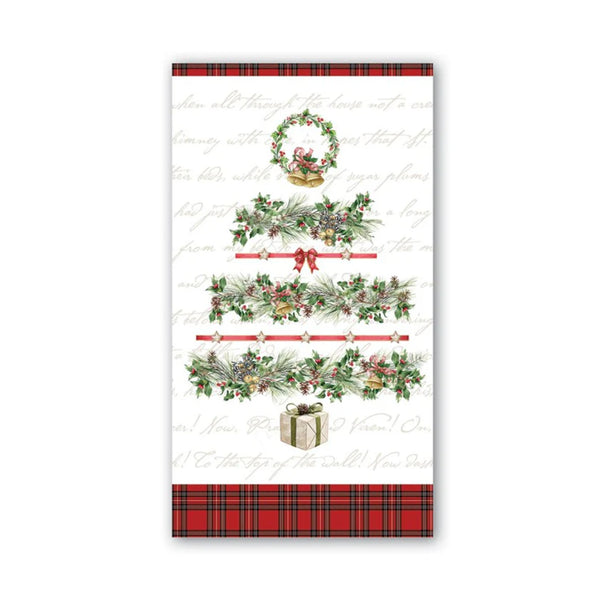 Holiday Garland Hostess Napkin Madison's Niche 