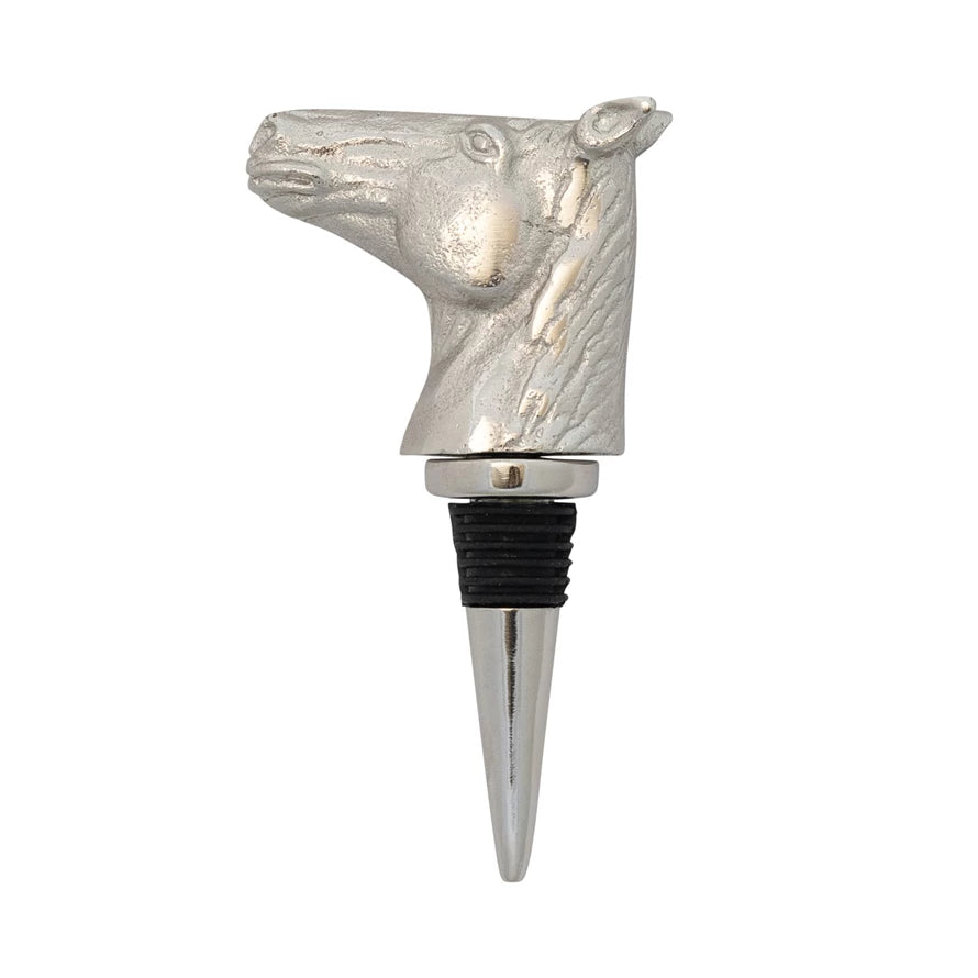D.K. Brothers Horse Head Bottle Stopper - Thumbnail 2