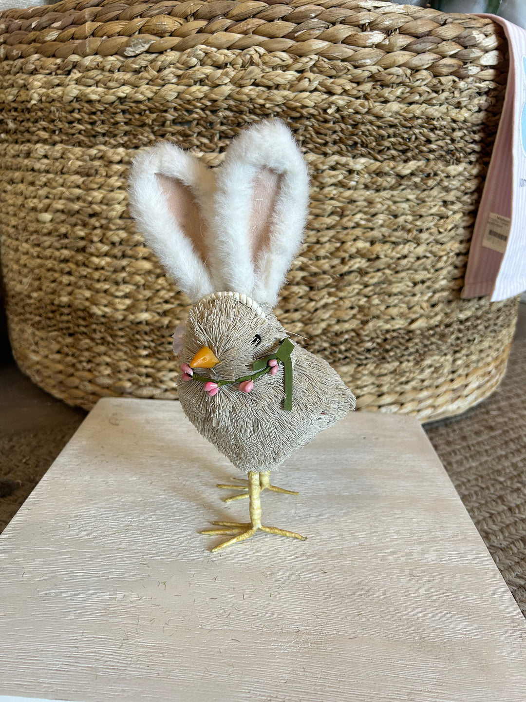 8.5" Chick with Bunny Ears - Madison's Niche 