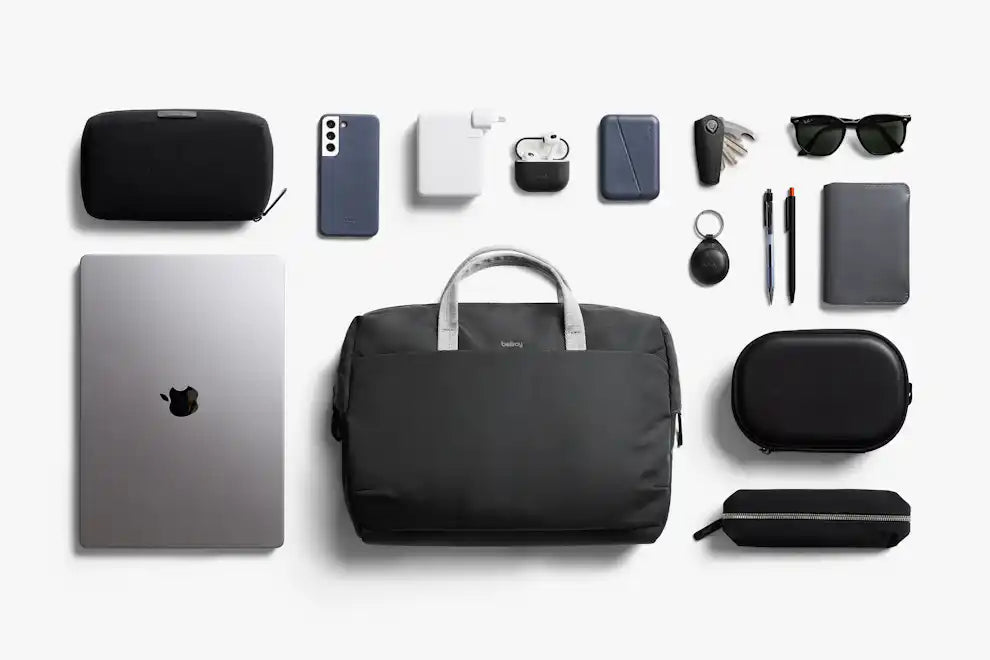 Via Work Bag Tech Briefcase in Slate