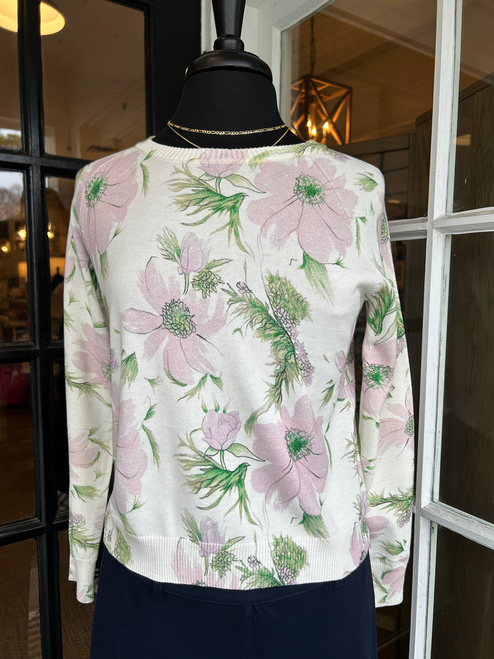 Floral Sweater - Madison's Niche 