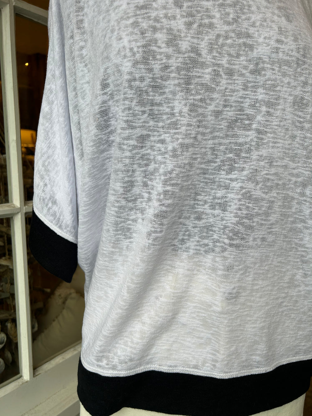 Eli Oversized Two Tone Top - Madison's Niche 