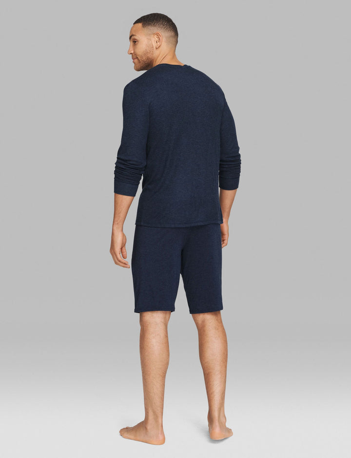 Lounge Short in Dress Blues Heather - Madison's Niche 